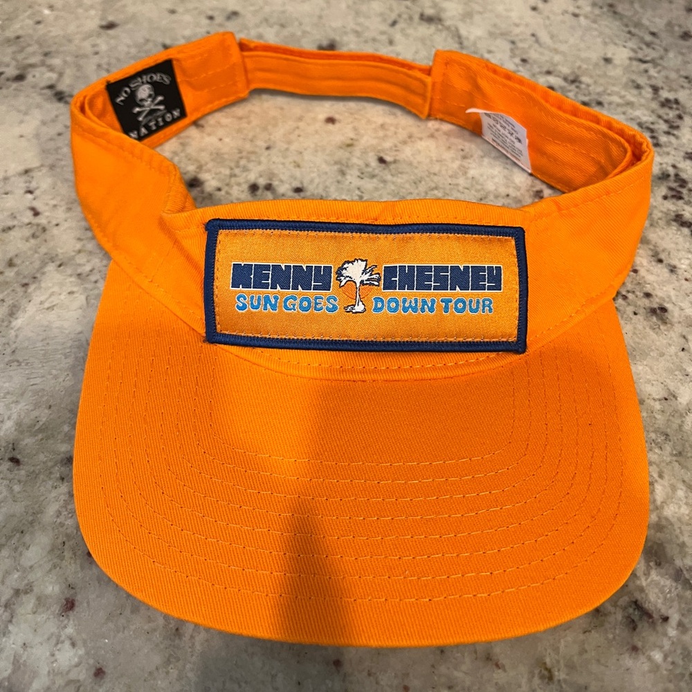 Kenny Chesney Sun Goes Down Tour No Shoes Nation Visor